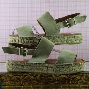 ALOHAS Suede Espadrilles